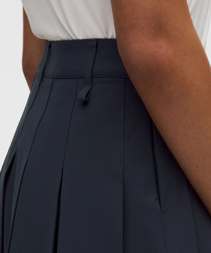 Lululemon Box-Pleat High-Rise A-line Golf Skirt