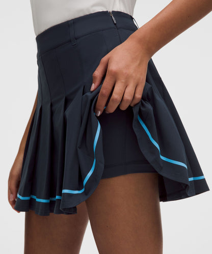 Lululemon Box-Pleat High-Rise A-line Golf Skirt