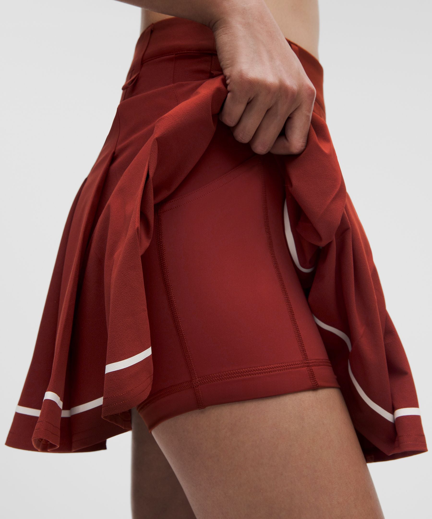 Lululemon Box-Pleat High-Rise A-line Golf Skirt
