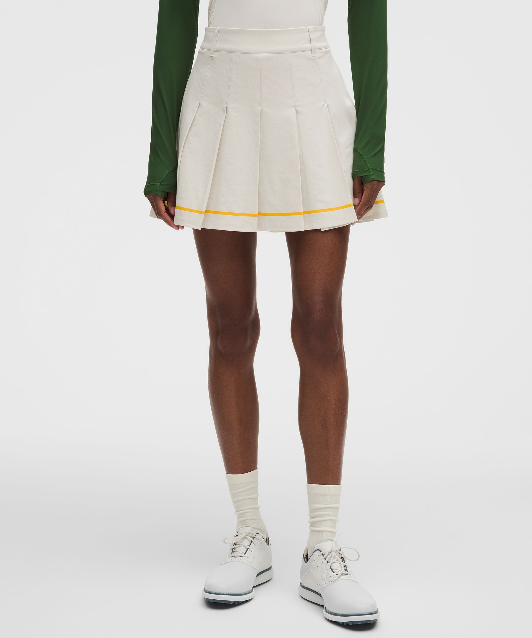 Lululemon Box-Pleat High-Rise A-line Golf Skirt
