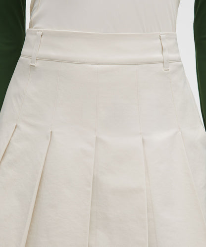 Lululemon Box-Pleat High-Rise A-line Golf Skirt