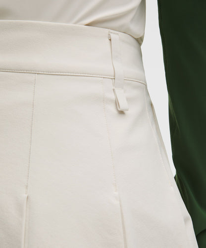 Lululemon Box-Pleat High-Rise A-line Golf Skirt