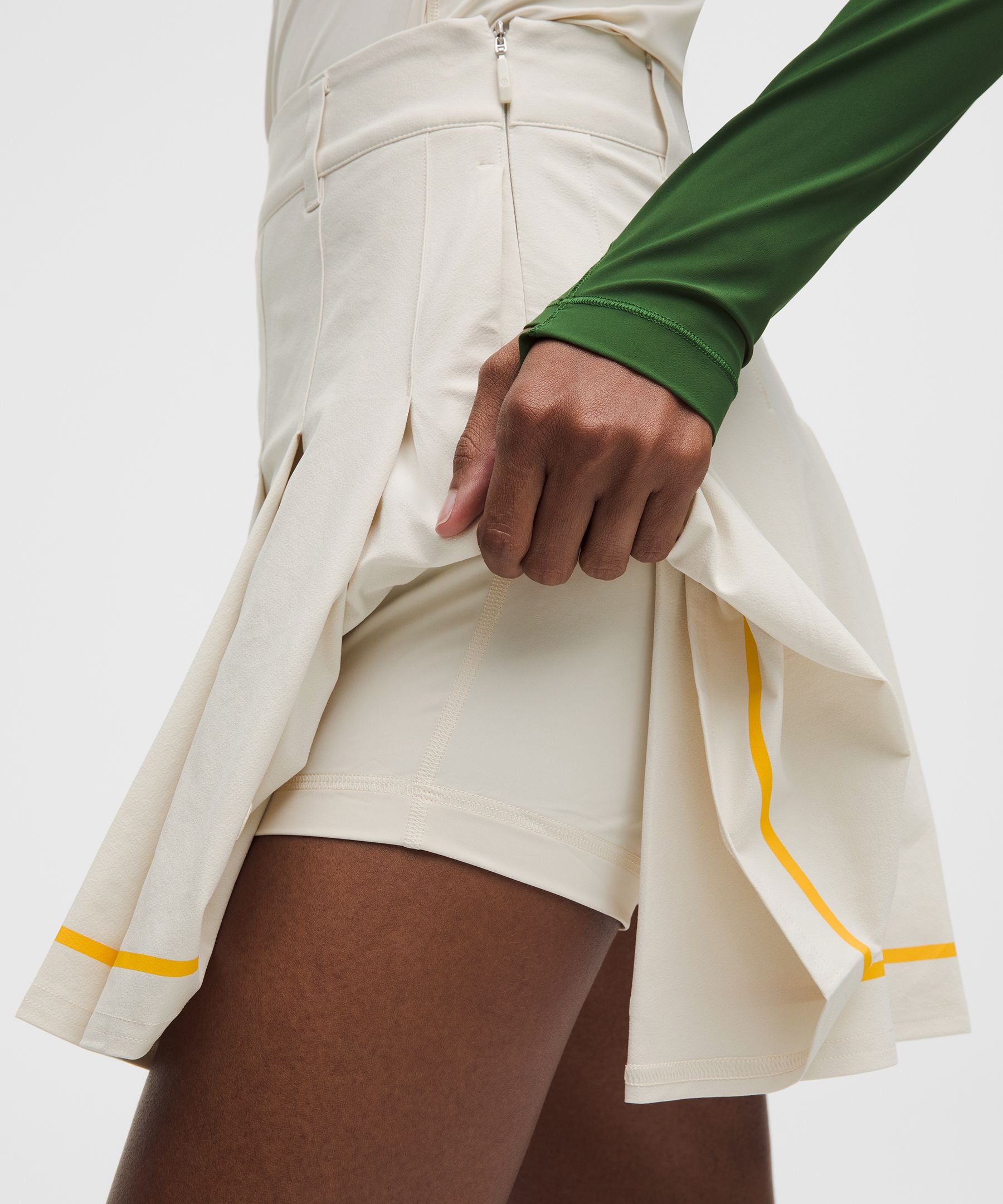 Lululemon Box-Pleat High-Rise A-line Golf Skirt