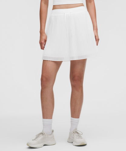 Lululemon Ace Advantage High-Rise Pleated Tennis Skirt *Long