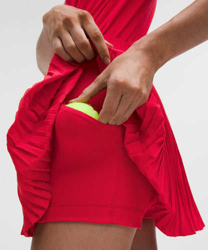 Lululemon Varsity High-Rise Pleated Tennis Skirt Lulu Red