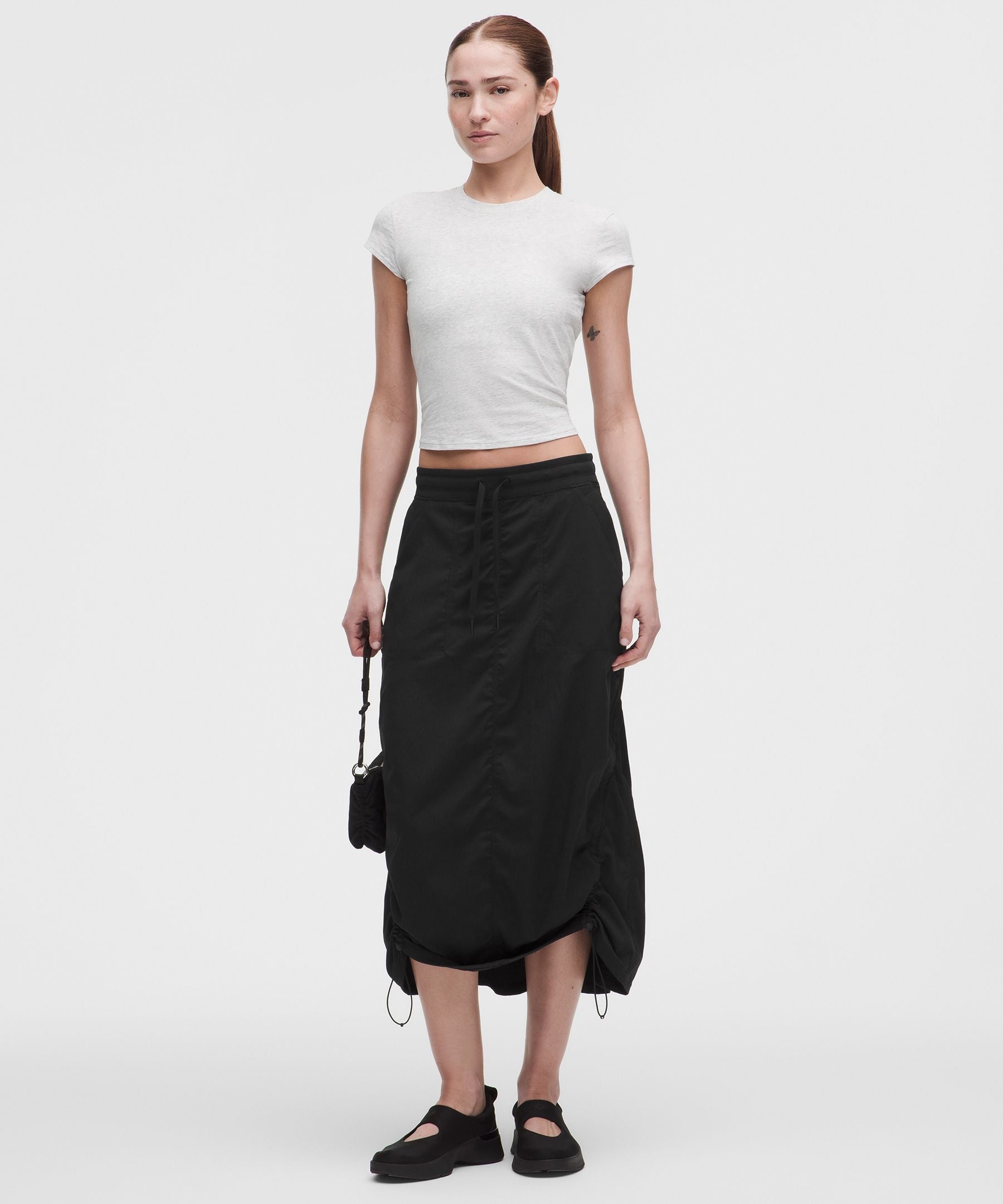 Lululemon Dance Studio Mid-Rise Midi Skirt