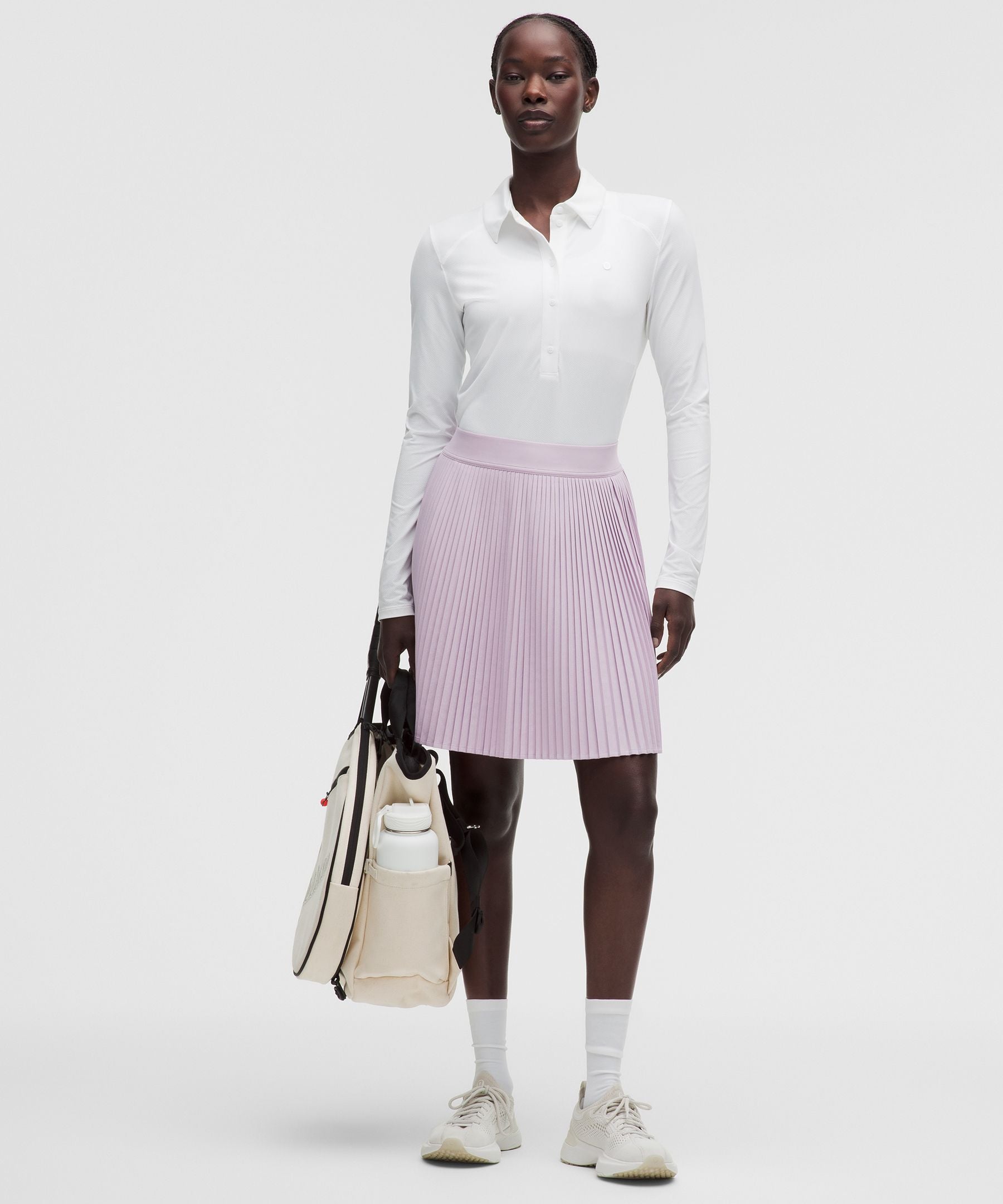 Lululemon Pleated High-Rise Knee-Length Tennis Skirt