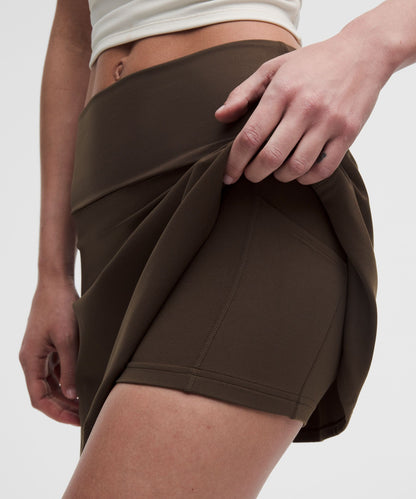 Lululemon Groove Foldover Mid-Rise Mini Skirt