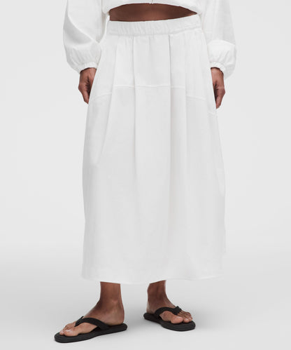 Lululemon LuluLinen Adjustable-Hem Maxi Skirt