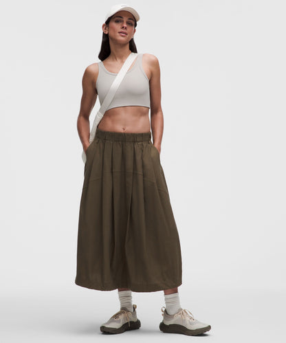 Lululemon LuluLinen Adjustable-Hem Maxi Skirt