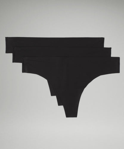 Lululemon InvisiWear Mid-Rise Thong Underwear *3 Pack