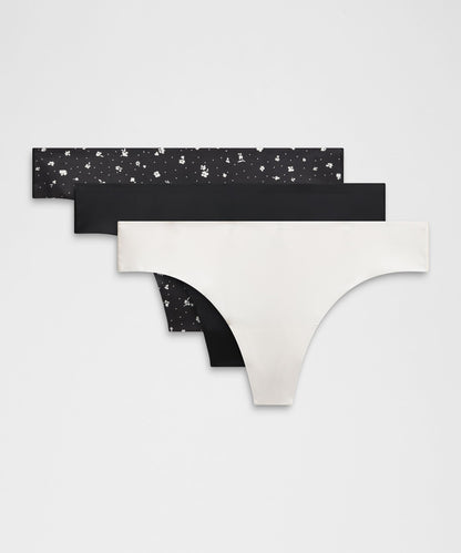 Lululemon InvisiWear Mid-Rise Thong Underwear *3 Pack