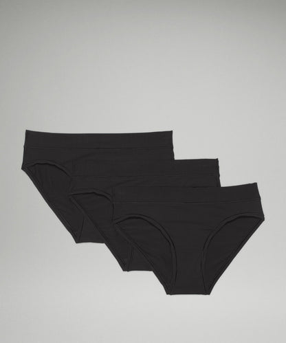 Lululemon UnderEase Mid-Rise Bikini Underwear *3 Pack