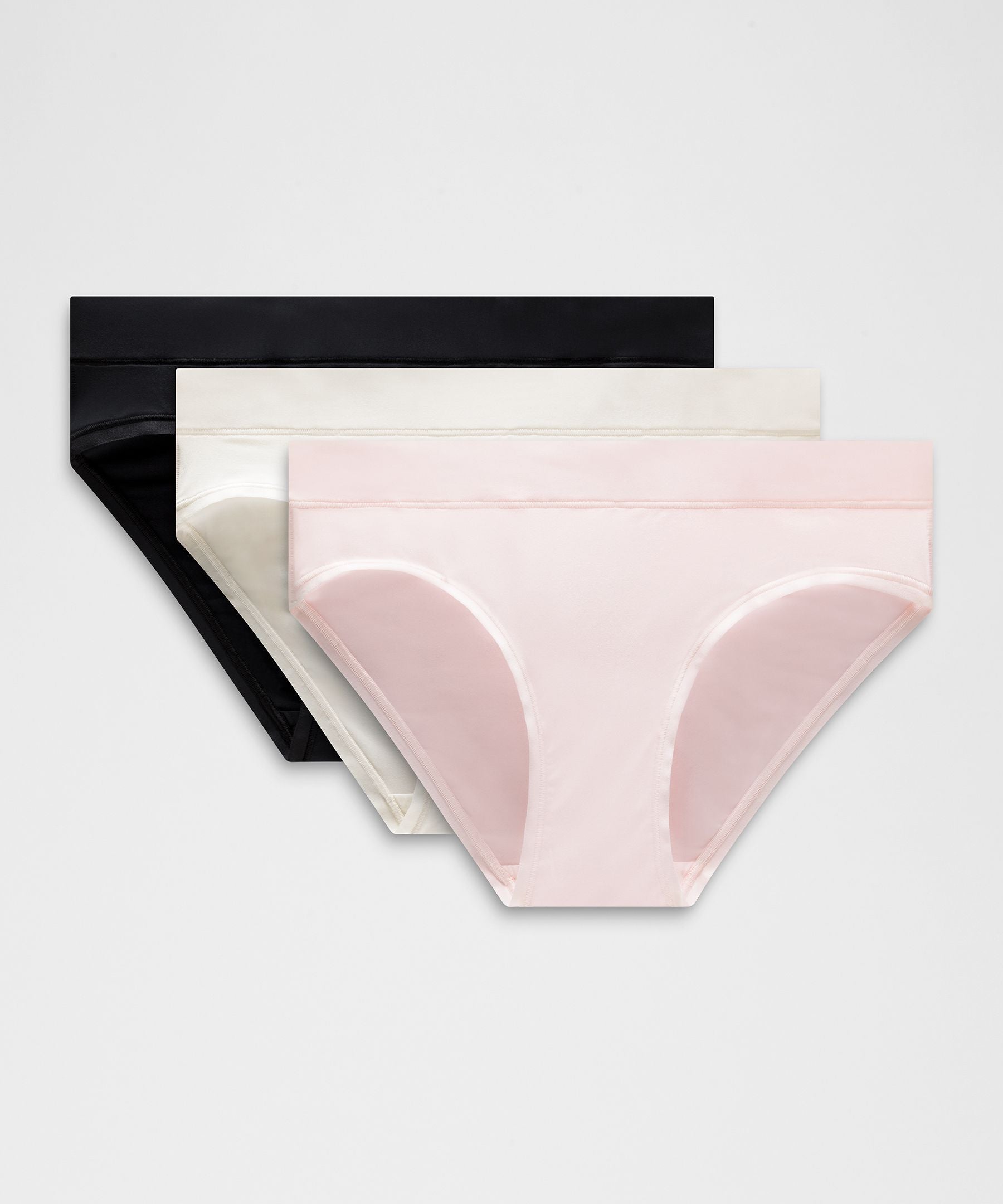 Lululemon UnderEase Mid-Rise Bikini Underwear *3 Pack