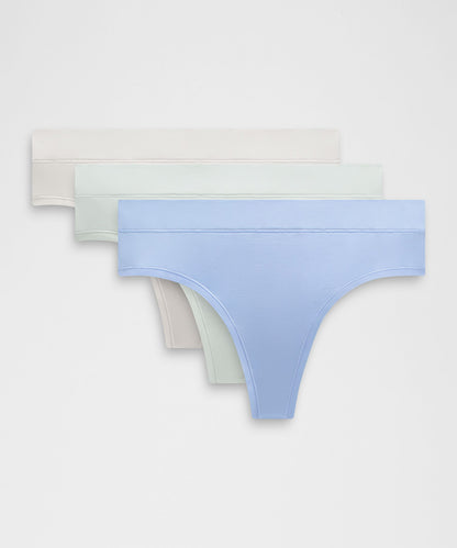 Lululemon UnderEase High-Rise Thong Underwear *3 Pack