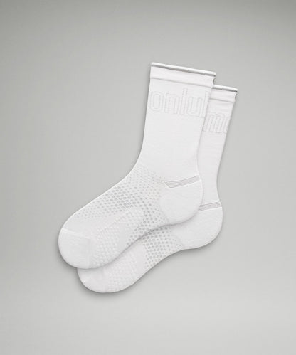 Lululemon Women's MacroPillow Crew Running Socks *Medium Cushioning