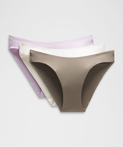 Lululemon Wundermost Ultra-Soft Nulu Mid-Rise Bikini Underwear *3 Pack
