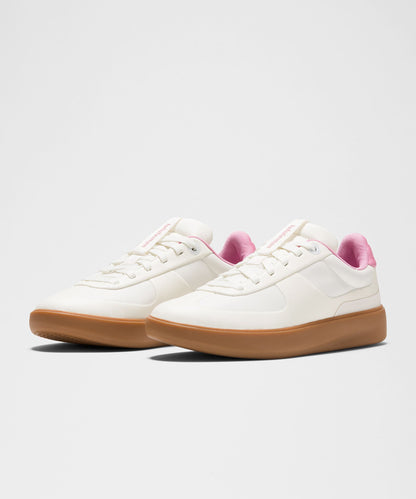 Lululemon Women's Cityverse Sneaker White/Filbert Tan/Pink Frosting