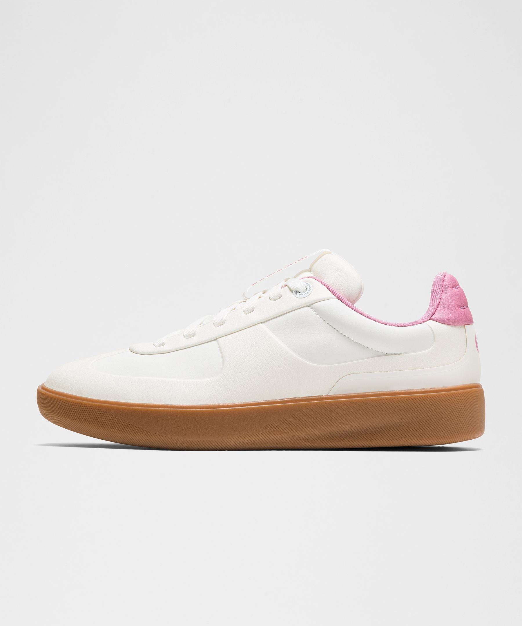 Lululemon Women's Cityverse Sneaker White/Filbert Tan/Pink Frosting