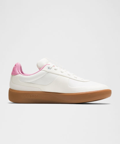 Lululemon Women's Cityverse Sneaker White/Filbert Tan/Pink Frosting