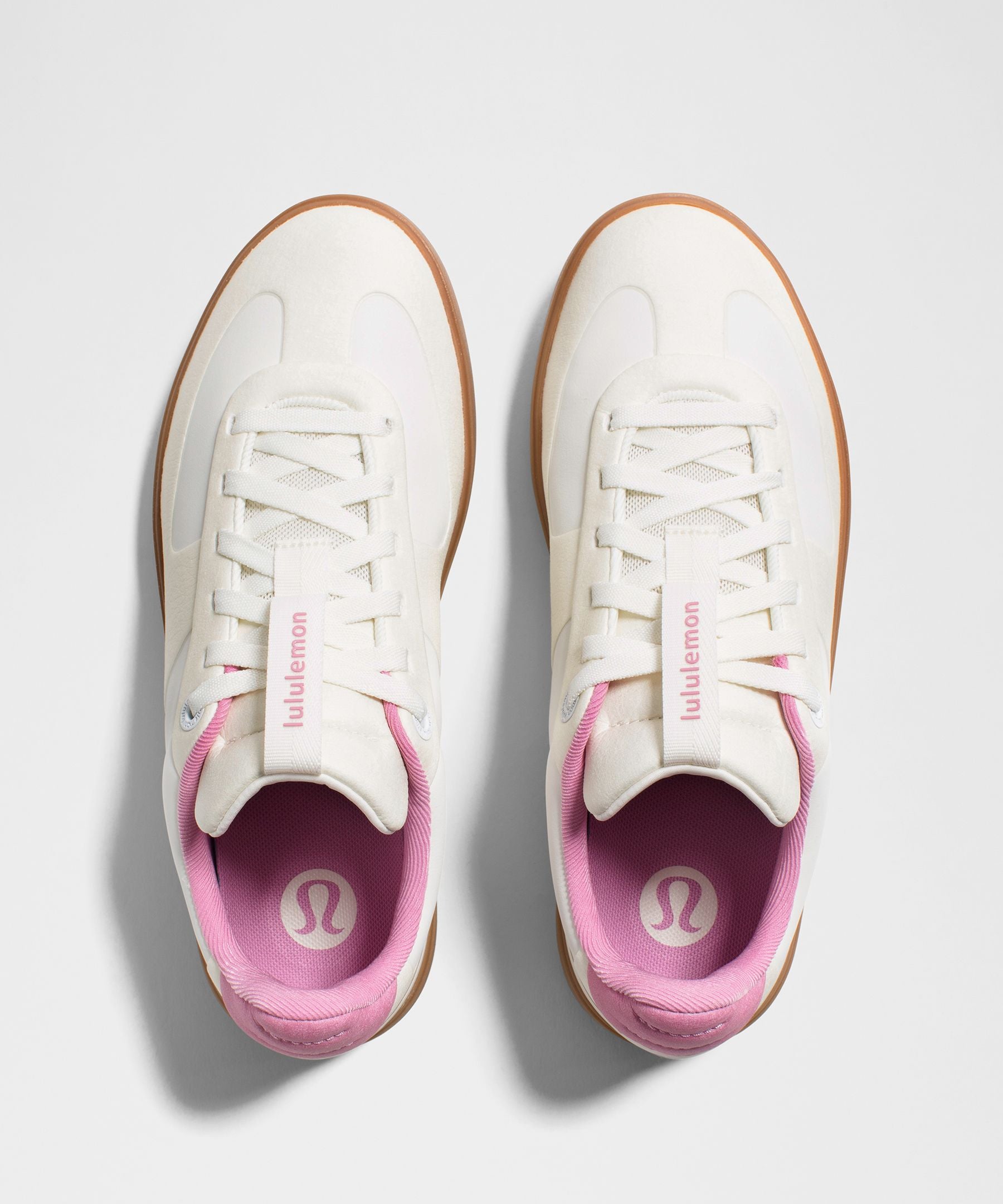 Lululemon Women's Cityverse Sneaker White/Filbert Tan/Pink Frosting