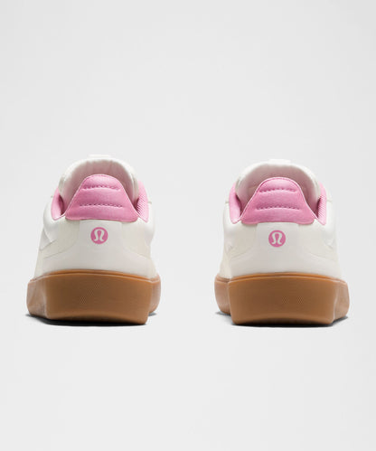 Lululemon Women's Cityverse Sneaker White/Filbert Tan/Pink Frosting