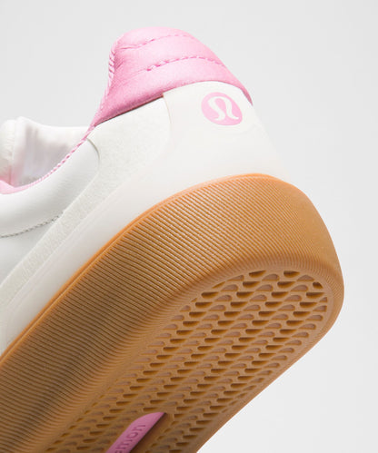 Lululemon Women's Cityverse Sneaker White/Filbert Tan/Pink Frosting