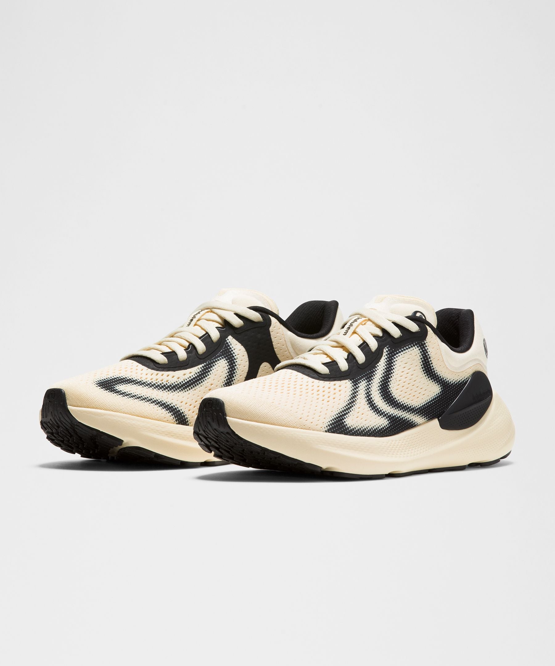 Lululemon Women's Beyondfeel Running Shoe Butter Cream/Black/White