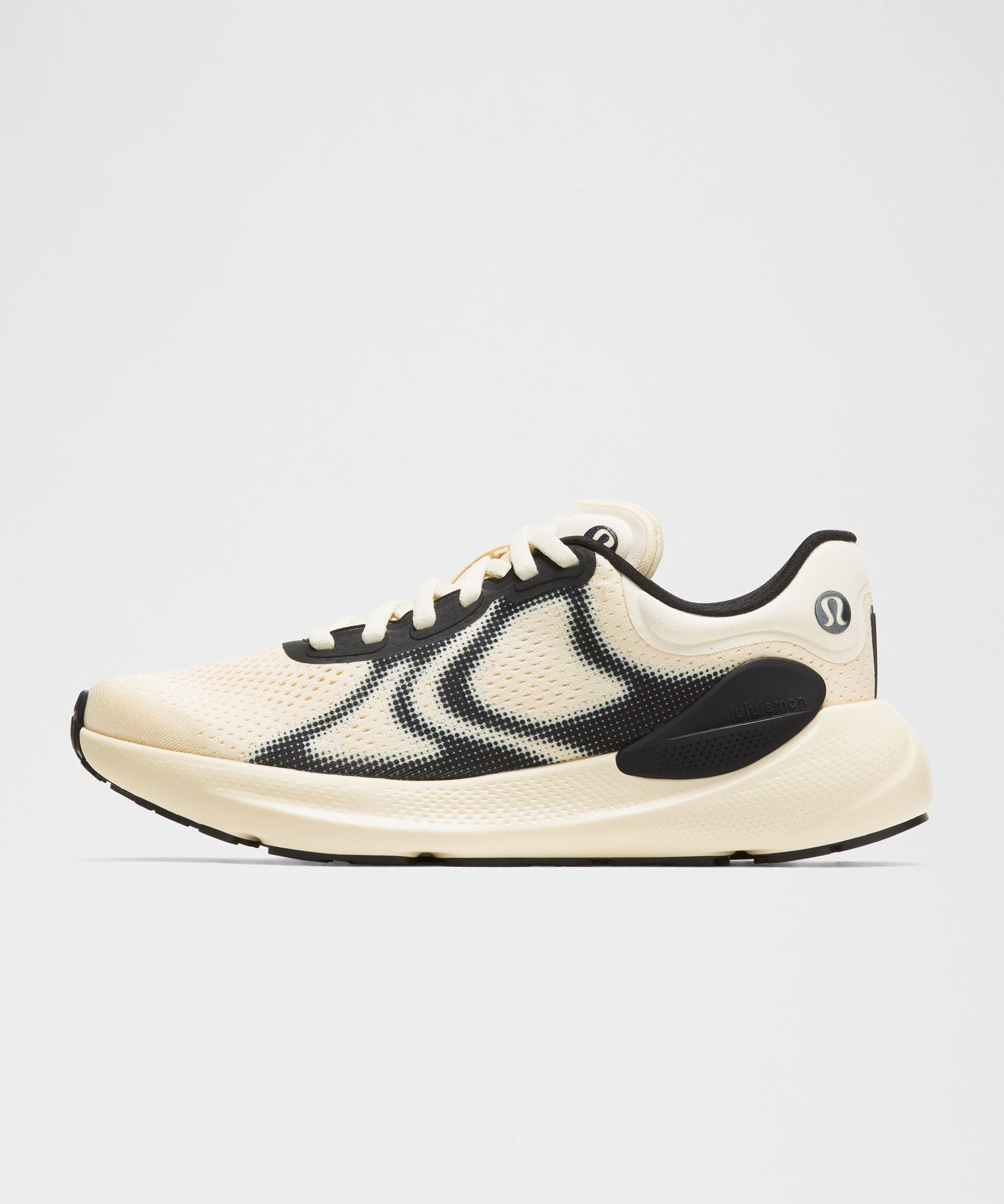 Lululemon Women's Beyondfeel Running Shoe Butter Cream/Black/White