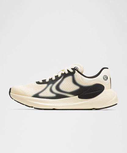 Lululemon Women's Beyondfeel Running Shoe Butter Cream/Black/White