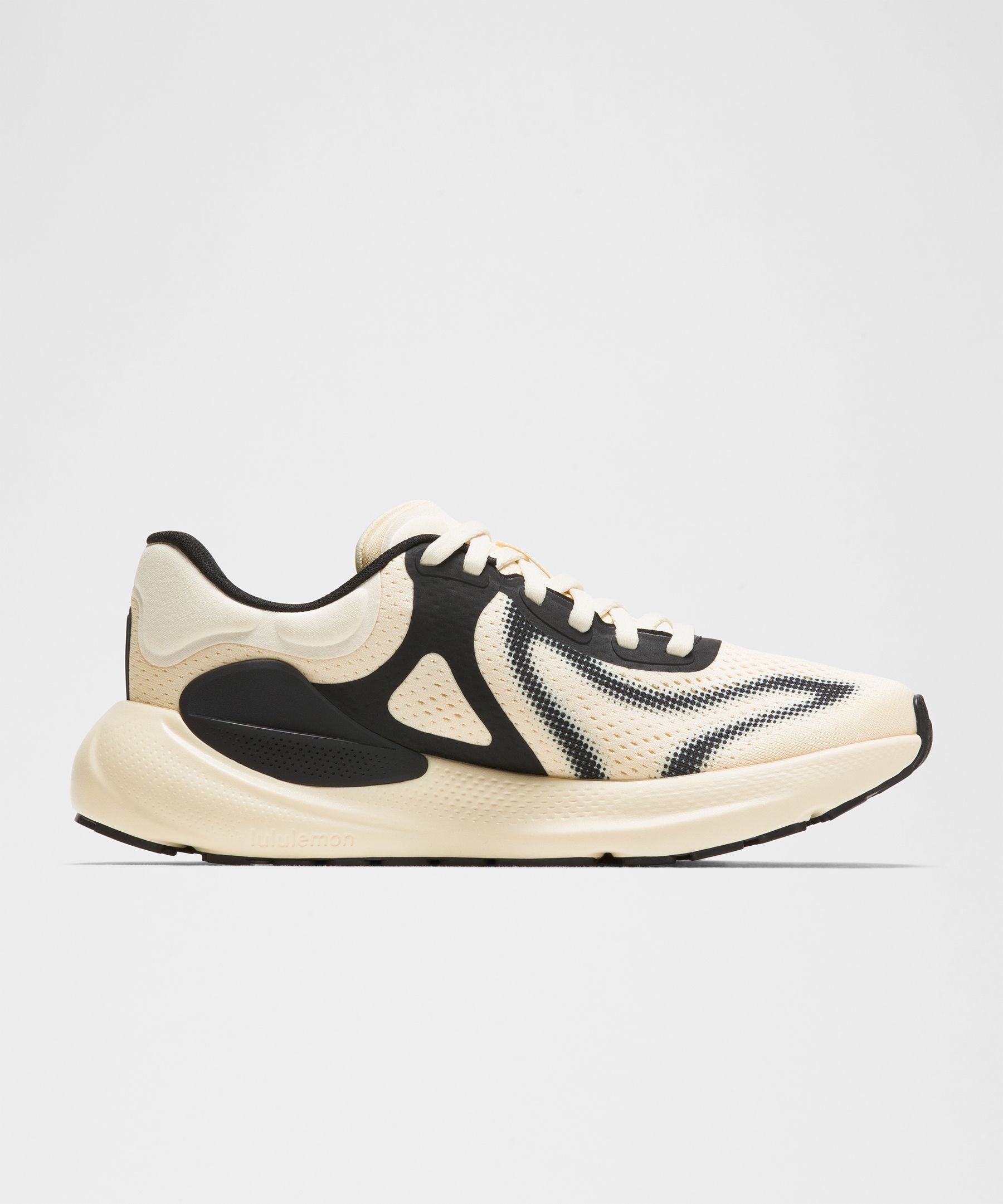 Lululemon Women's Beyondfeel Running Shoe Butter Cream/Black/White