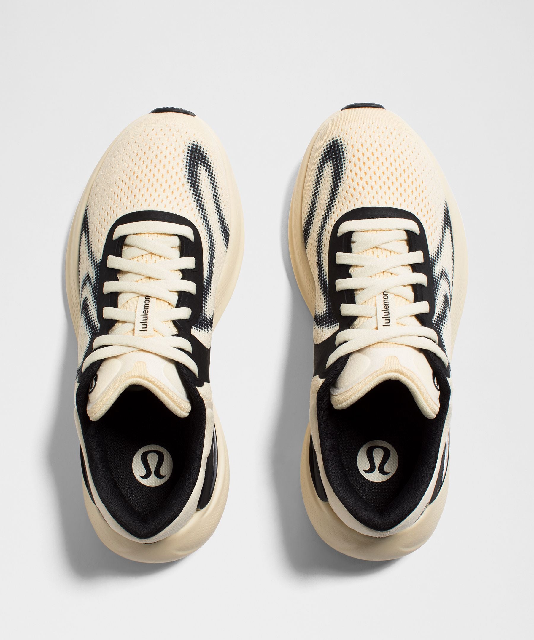 Lululemon Women's Beyondfeel Running Shoe Butter Cream/Black/White