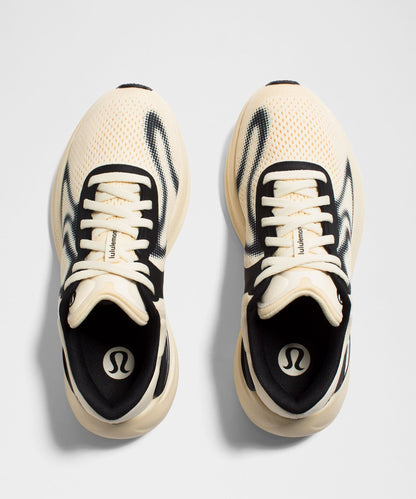 Lululemon Women's Beyondfeel Running Shoe Butter Cream/Black/White