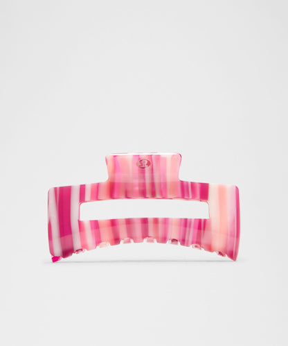 Lululemon Extra Large Claw Hair Clip Racer Pink/Rosey Cheeks