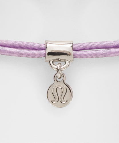 Lululemon Logo Bead Hair Ties *3 Pack