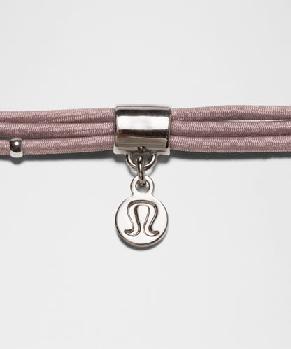 Lululemon Multi-Band Charm Hair Elastics *2 Pack