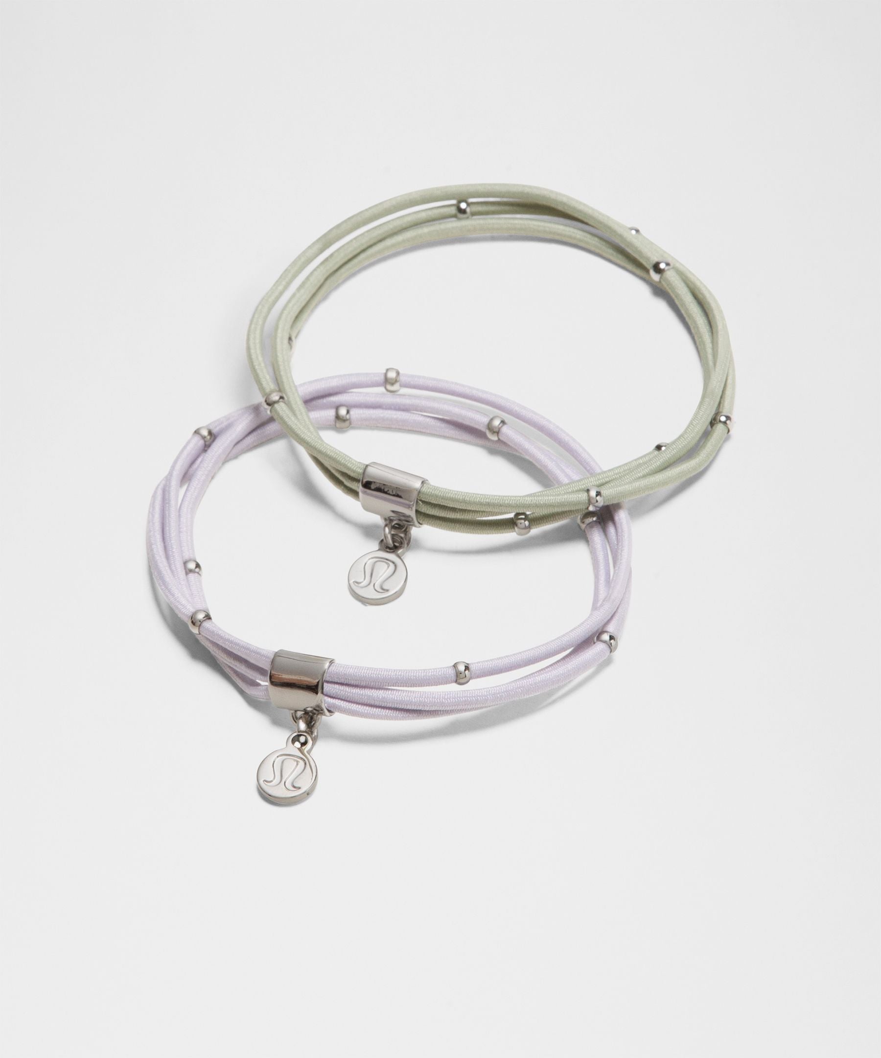 Lululemon Multi-Band Charm Hair Elastics *2 Pack
