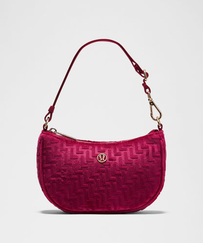 Lululemon City Essentials Mini Shoulder Bag 1L *L Monogram Velvet