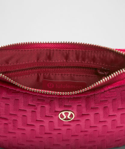 Lululemon City Essentials Mini Shoulder Bag 1L *L Monogram Velvet