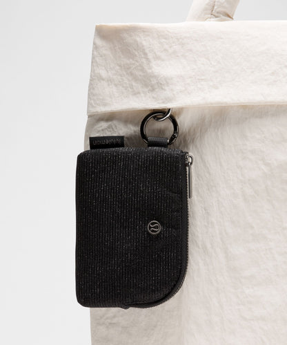 Lululemon Clippable Card Pouch *Glitter