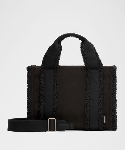 Lululemon Boxy Mini Tote Bag 4.5L *Faux Shearling Trims