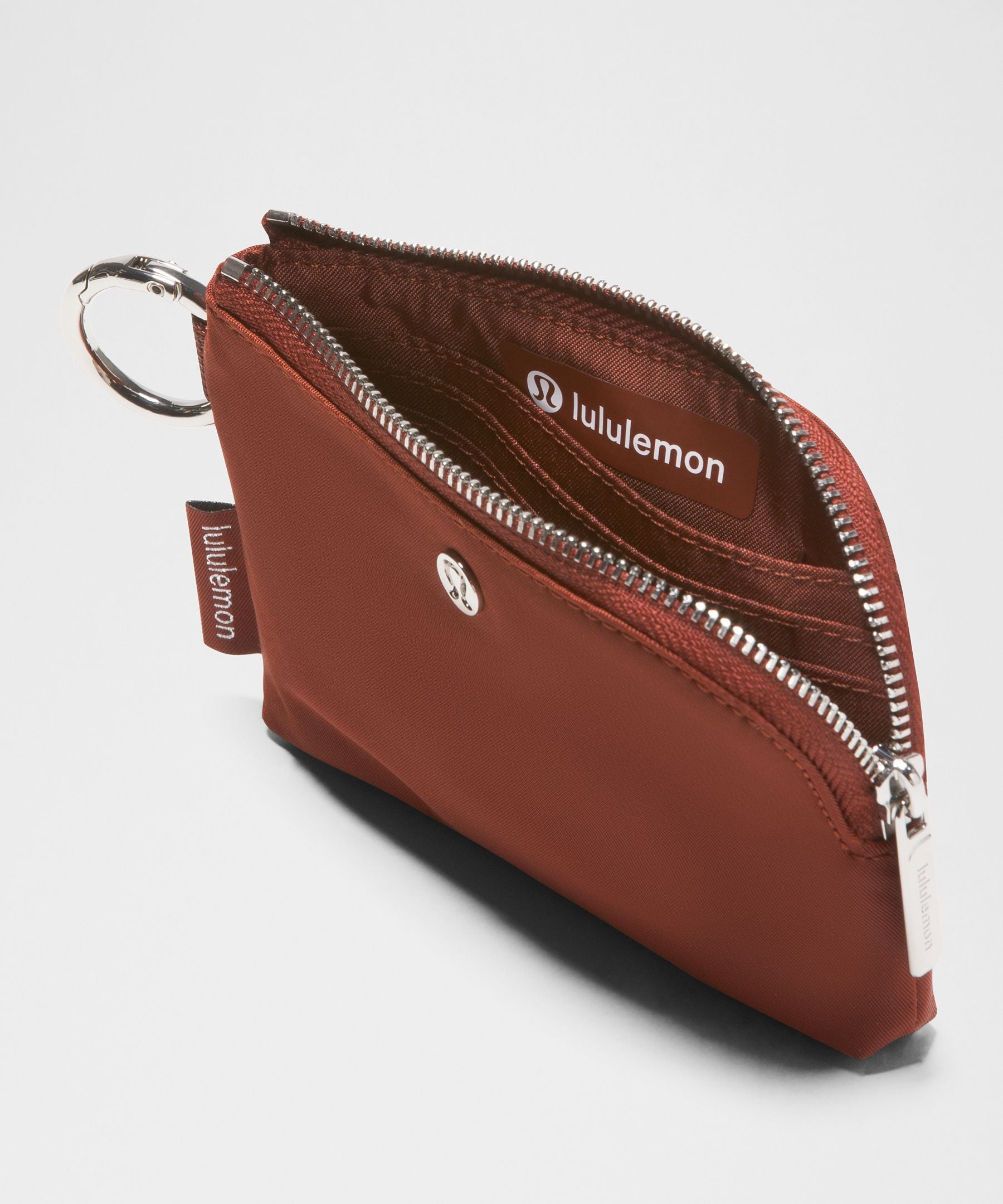 Lululemon Clippable Card Pouch *Metal Hardware