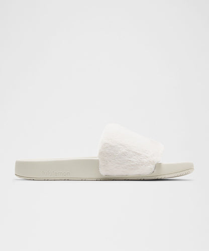 Lululemon Women's Restfeel Faux Fur Slide