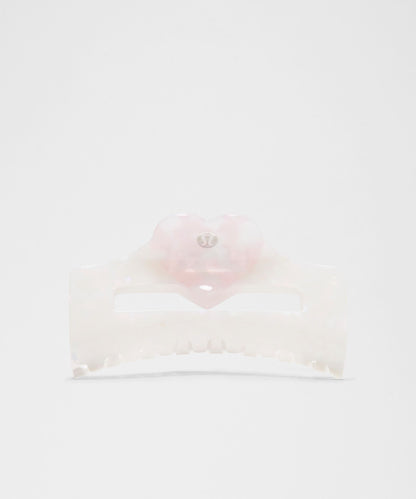 Lululemon Extra Large Claw Hair Clip *Heart