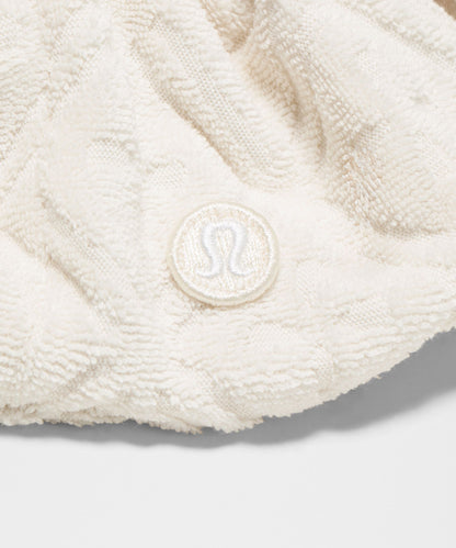 Lululemon Terry Jacquard Oversized Scrunchie