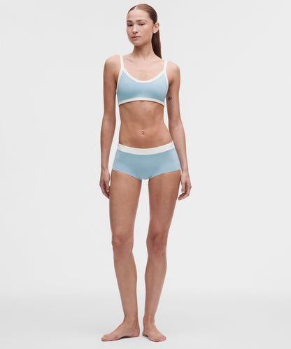Lululemon UnderEase Mid-Rise Ruched Boyshort Underwear