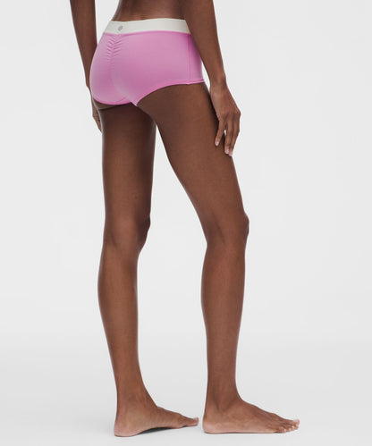 Lululemon UnderEase Mid-Rise Ruched Boyshort Underwear