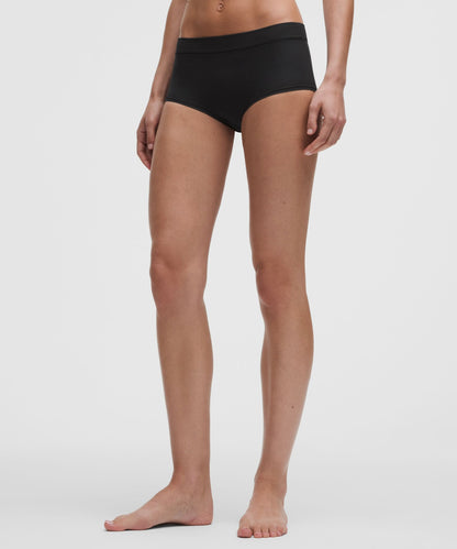 Lululemon UnderEase Mid-Rise Ruched Boyshort Underwear