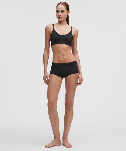 Lululemon UnderEase Mid-Rise Ruched Boyshort Underwear