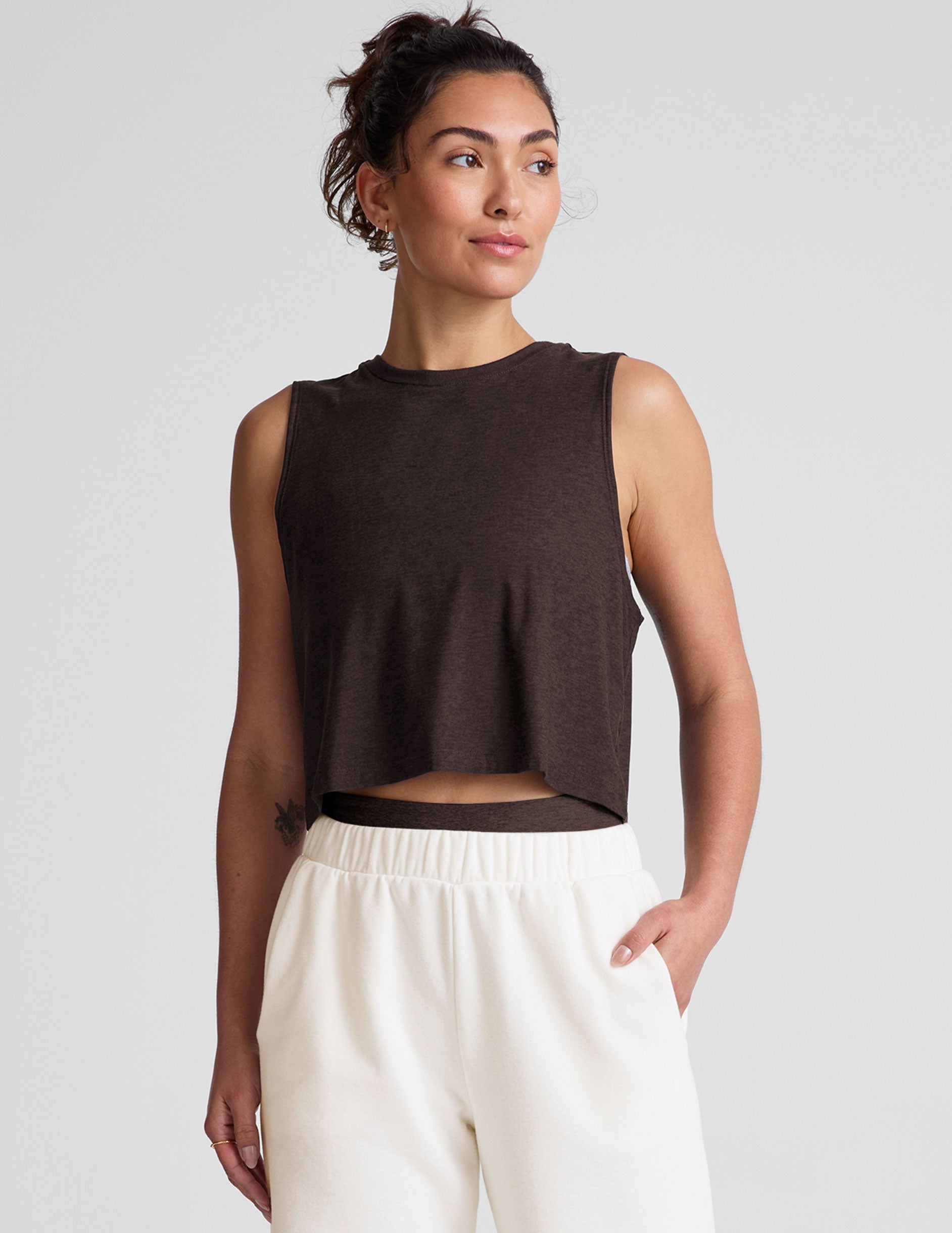 Beyond Yoga Featherweight Minimal Cropped Tank Women's